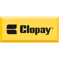 Clopay garage door brand logo